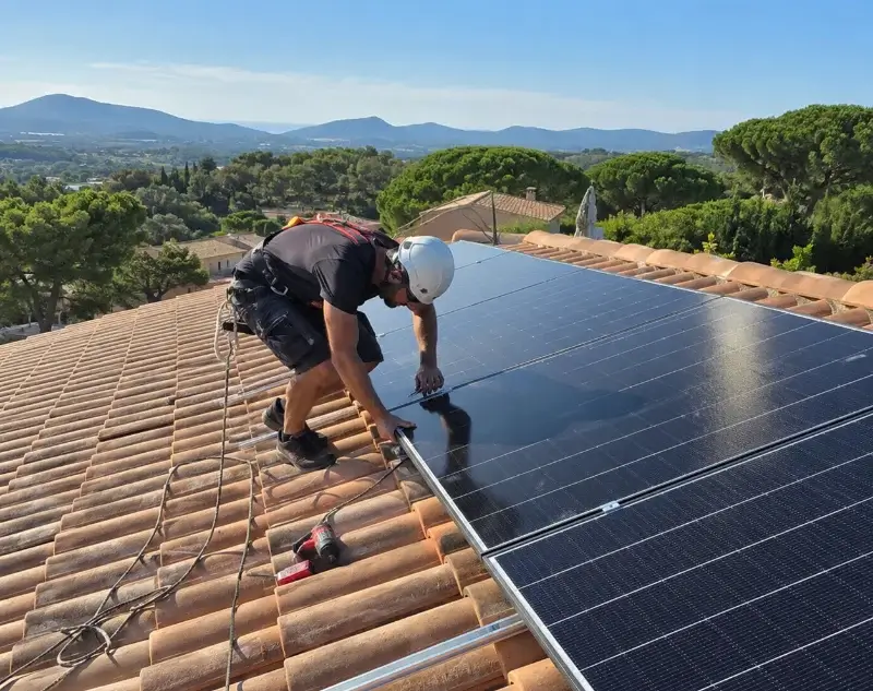 Installateur panneaux solaires Seyresse — pose photovoltaïque sur toiture