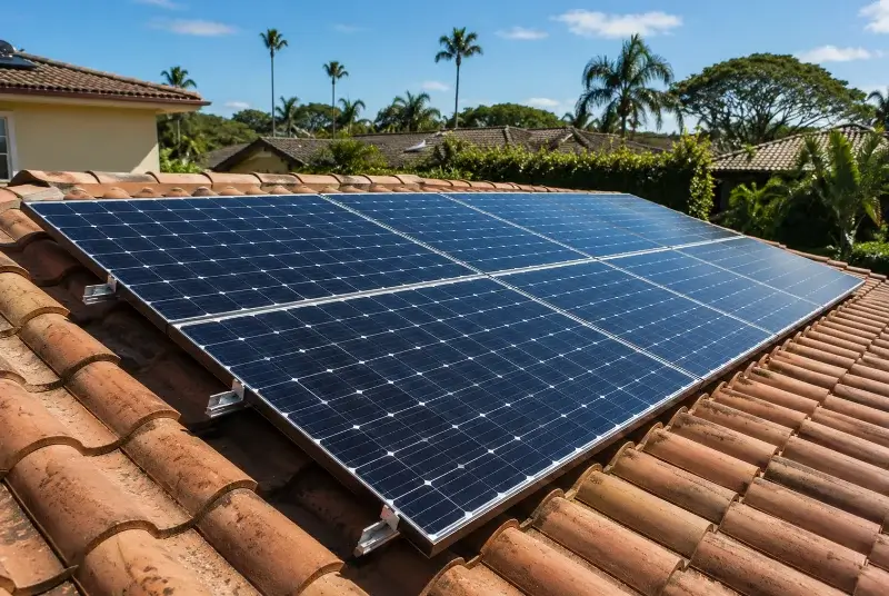 Installation de panneaux solaires à Seyresse